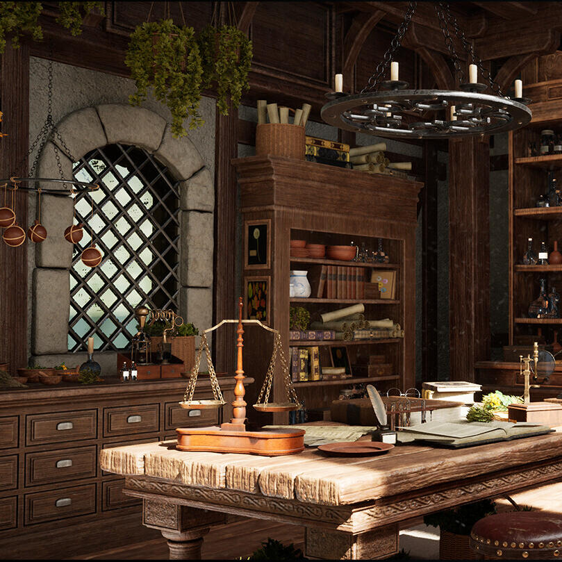 Herborist Cottage by Helena Saglio